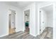 Hallway with view of bathroom and bedroom at 205 Elaine Pl, Chuluota, FL 32766