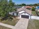 Aerial view of charming home, showcasing manicured lawn and proximity to neighborhood at 2620 Abbey Ave, Orlando, FL 32833