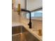Close-up of the sink with stylish faucet and soap dispenser at 331 N Dollins Ave, Orlando, FL 32805