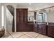 Sophisticated bathroom area showing a large vanity with sink, storage cabinetry and a tiled floor at 3512 Legacy Hills Ct, Longwood, FL 32779