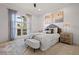 Cozy bedroom with a large window and soft furnishings for a relaxing ambiance at 3512 Legacy Hills Ct, Longwood, FL 32779