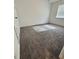 Bedroom with carpet flooring, white walls, and a bright window with blinds at 3549 Wilshire Way Rd # 56, Orlando, FL 32829