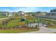 Community dog park and playground area with benches, playground and green space at 5151 Preserve Blvd, St Cloud, FL 34772