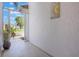 Bright and airy front porch featuring an exterior view and welcome decor at 5560 Squires Dr, Leesburg, FL 34748