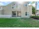 Two-story home featuring a well-maintained lawn, neutral paint scheme, and inviting front entrance at 6955 Della Dr # 41, Orlando, FL 32819