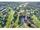 Beautiful aerial view showcasing homes nestled among the greens of a meticulously maintained golf course community at 6969 Edgeworth Dr, Orlando, FL 32819