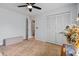 Comfortable bedroom with closet and neutral decor at 9447 Brackin St, Orlando, FL 32825