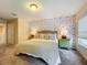 The main bedroom is a cozy space with neutral decor and carpet flooring at 1551 Peterson Pl, Sanford, FL 32773