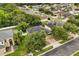 Beautiful aerial view of a home nestled among lush trees in a well-maintained neighborhood at 1601 Stargazer Ter, Sanford, FL 32771