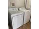 Clean laundry room with a white washer and dryer set at 2007 Dixie Belle Dr # 2007 M, Orlando, FL 32812
