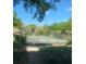The community tennis courts are surrounded by beautiful trees and landscaping at 2007 Dixie Belle Dr # 2007 M, Orlando, FL 32812