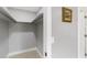 Open closet featuring shelving, clean neutral walls, and tile flooring at 226 Selkirk Way, Longwood, FL 32779