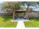 Outdoor gazebo offering a comfortable seating area for relaxation or entertainment at 226 Selkirk Way, Longwood, FL 32779
