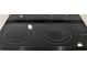 Close-up of a sleek, modern black cooktop with five burners and touch controls on a counter at 2776 Joseph Cir, Oviedo, FL 32765