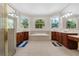 Spacious bathroom with double sinks, soaking tub, and standing shower at 2801 Boat Cove Cir, Kissimmee, FL 34746