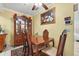 Traditional dining room with elegant furniture and decor at 2933 N Chickasaw Trl, Orlando, FL 32817