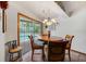 Charming breakfast nook adjacent to the kitchen with views of the pool and backyard at 513 Sabal Trail Cir, Longwood, FL 32779