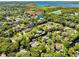 Waterfront community with homes along canals leading to a large lake at 5370 Whispering Pine Cir, St Cloud, FL 34771