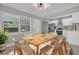 Cozy dining area leading into a modern kitchen at 900 Citrus St, Orlando, FL 32805