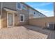 Private brick-paved courtyard patio with door to home at 9189 Camden Gardens St, Orlando, FL 32827