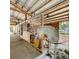 Interior view of the horse stalls, which include wood structure and convenient feeding access at 103 Red Cedar Dr, Longwood, FL 32779