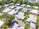 Aerial view of a home in the mobile home community at 200 Palm Meadows Dr, Eustis, FL 32726