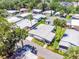 Aerial view of a home in the mobile home community at 200 Palm Meadows Dr, Eustis, FL 32726