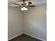 Cozy bedroom featuring ceiling fan with lights and neutral carpet and wall color at 205 Brighton Way, Casselberry, FL 32707