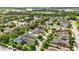 Neighborhood aerial showcasing tree-lined streets and well-maintained homes, radiating suburban charm at 2125 Shackley Pl, Apopka, FL 32703