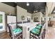 Covered outdoor bar with ample seating, ideal for entertaining guests by the pool at 2326 Florida Ave, Oviedo, FL 32765