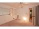Bedroom with standard ceiling fan, neutral paint, and carpet flooring, and standard closet at 2361 Kimberly Dr, Deltona, FL 32738