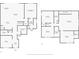 Detailed floor plan showcasing the layout of the first and second floor of this property at 2449 Southlawn Ln, Clermont, FL 34714