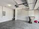 This two-car garage has ample room for parking and storage, enhancing convenience and functionality at 596 Sun Warbler Way, St Cloud, FL 34771