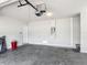 Spacious two-car garage with ample room for parking and storage, enhancing convenience and functionality at 596 Sun Warbler Way, St Cloud, FL 34771
