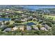 Scenic aerial of home in an upscale community with ponds and golf course at 6161 Blakeford Dr, Windermere, FL 34786