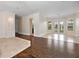 Inviting living room featuring hardwood floors, neutral walls, and French doors leading to the outdoor area at 6161 Blakeford Dr, Windermere, FL 34786