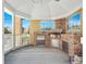 Gazebo featuring a well-equipped outdoor kitchen with stainless steel appliances and ample counter space at 6161 Blakeford Dr, Windermere, FL 34786