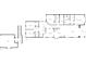 Detailed floor plan showcasing the layout of the house, including bedrooms, bathrooms, kitchen, and living spaces at 84 Camino Real Blvd, Howey In The Hills, FL 34737