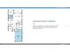 Floorplan showing the layout of the new home, including bedrooms, bathrooms and garage at 944 Club Cresswind Dr, Lady Lake, FL 32159