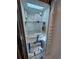 The new refrigerator includes clear, adjustable shelving, and new bins ready to be filled at 10641 Sw 110Th Ct, Dunnellon, FL 34432