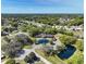 Aerial view of community center, lake and lush landscaping at 11282 Sw 62Nd Avenue Rd, Ocala, FL 34476