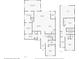 Detailed floor plan of the home's first and second floors showing room layouts and dimensions at 14078 Alafaya Oak Bnd, Orlando, FL 32828