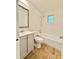 Updated bathroom features tiled floor, shower-tub combo, and modern vanity at 1523 S Mellonville Ave, Sanford, FL 32771