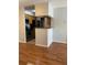 A modern kitchen features stainless steel appliances, granite countertops, and plenty of storage at 238 Afton Sq # 204, Altamonte Springs, FL 32714