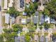 Aerial view of neighborhood showing house locations and layout of streets at 2505 Amherst Ave, Orlando, FL 32804