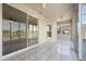 Screened patio features tile flooring and large sliding glass doors for indoor/outdoor living at 2506 Aster Cove Ln, Kissimmee, FL 34758
