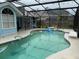 Backyard pool and patio area at 2514 Dovetail Dr, Ocoee, FL 34761