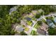 Discover this well-established neighborhood with diverse homes and lush landscaping from an aerial perspective at 3422 Heath Dr, Deltona, FL 32725