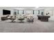 Finished basement with a recreation area, pool table, and comfortable seating for relaxation at 4394 Devon Ct, Kissimmee, FL 34746