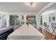Elegant dining area with hardwood floors, connects the living and kitchen areas at 4394 Devon Ct, Kissimmee, FL 34746